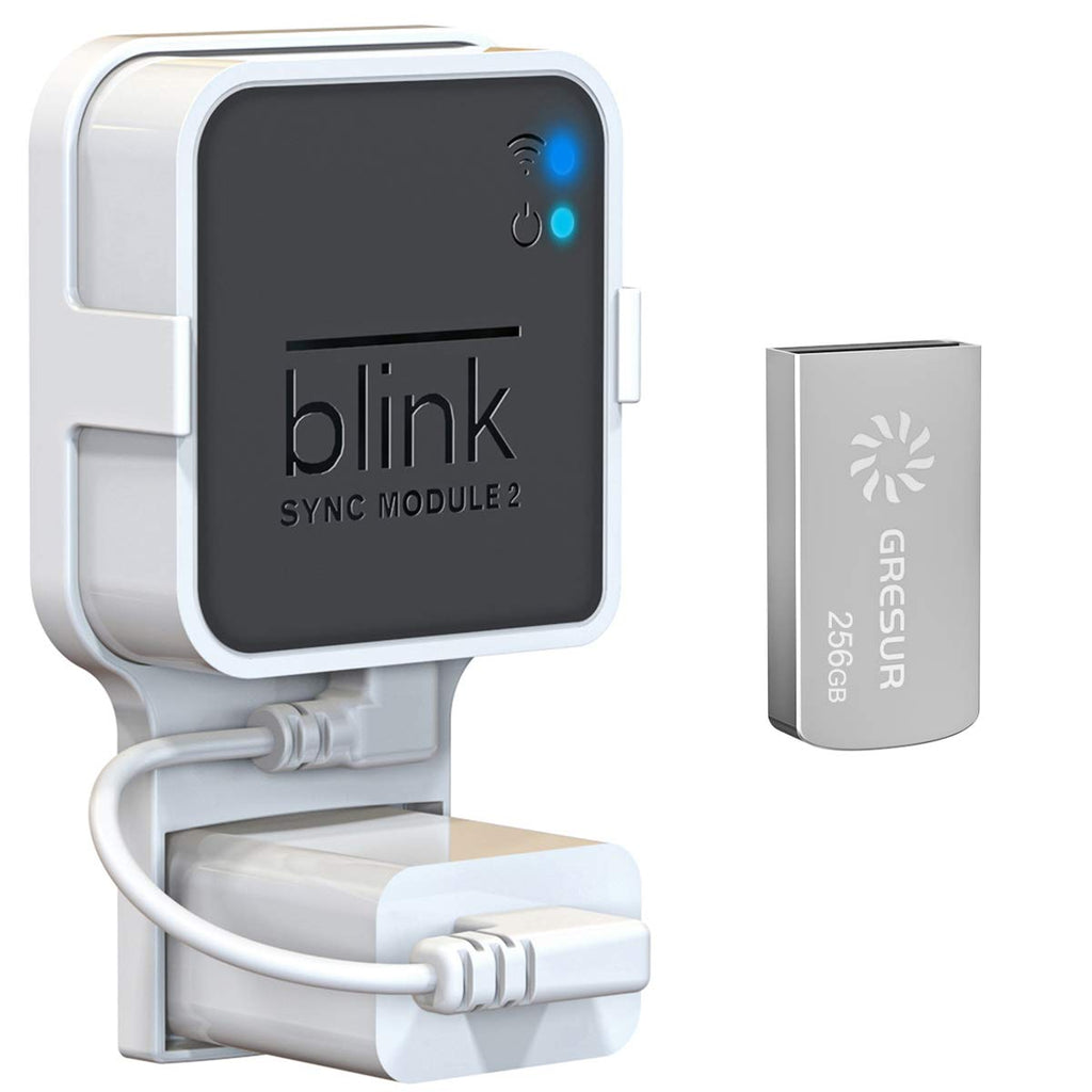 256GB USB Flash Drive with Outlet Wall Mount F2843