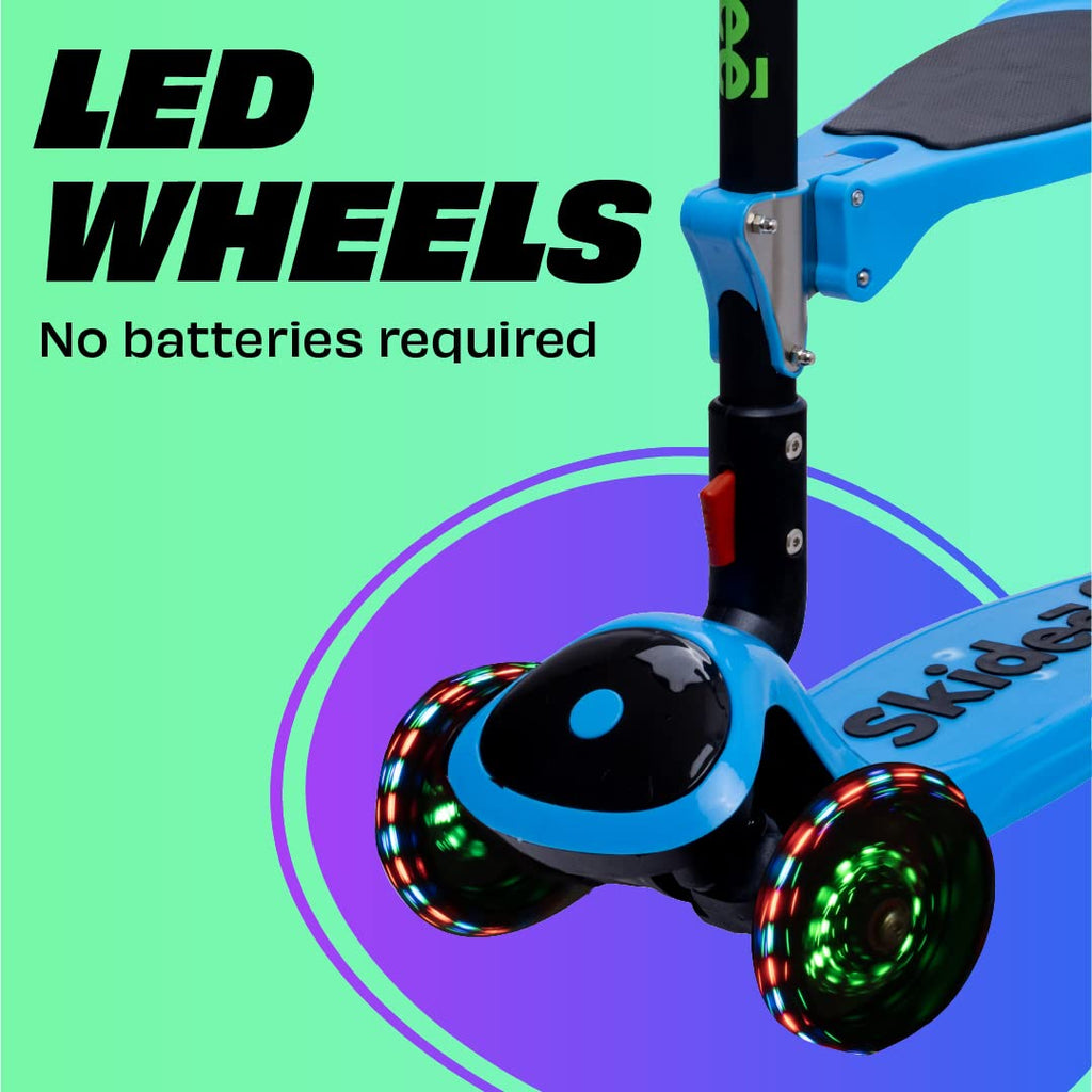 Foldable 3 Wheel Kick Scooter with Removable Seat S905