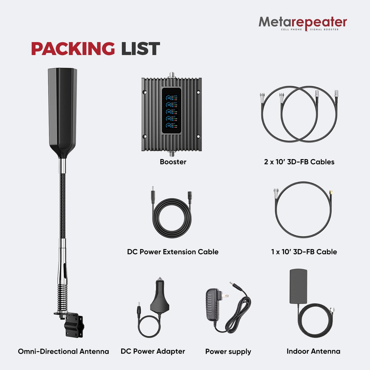 Cell Phone Booster with LCD Display K339