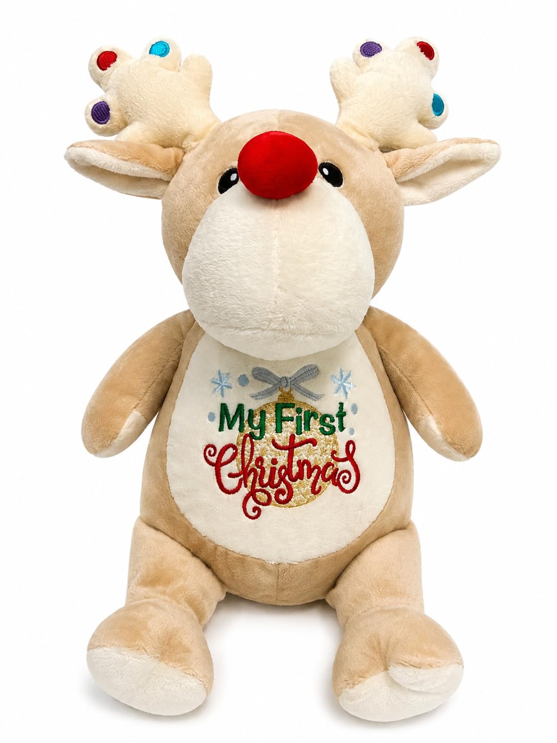 Embroidered My First Christmas Keepsake Plush T688