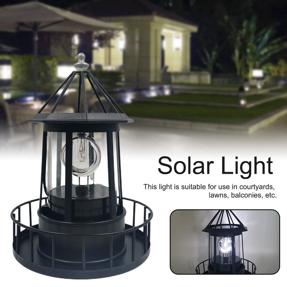 Solar Powered LED Lighthouse K3674