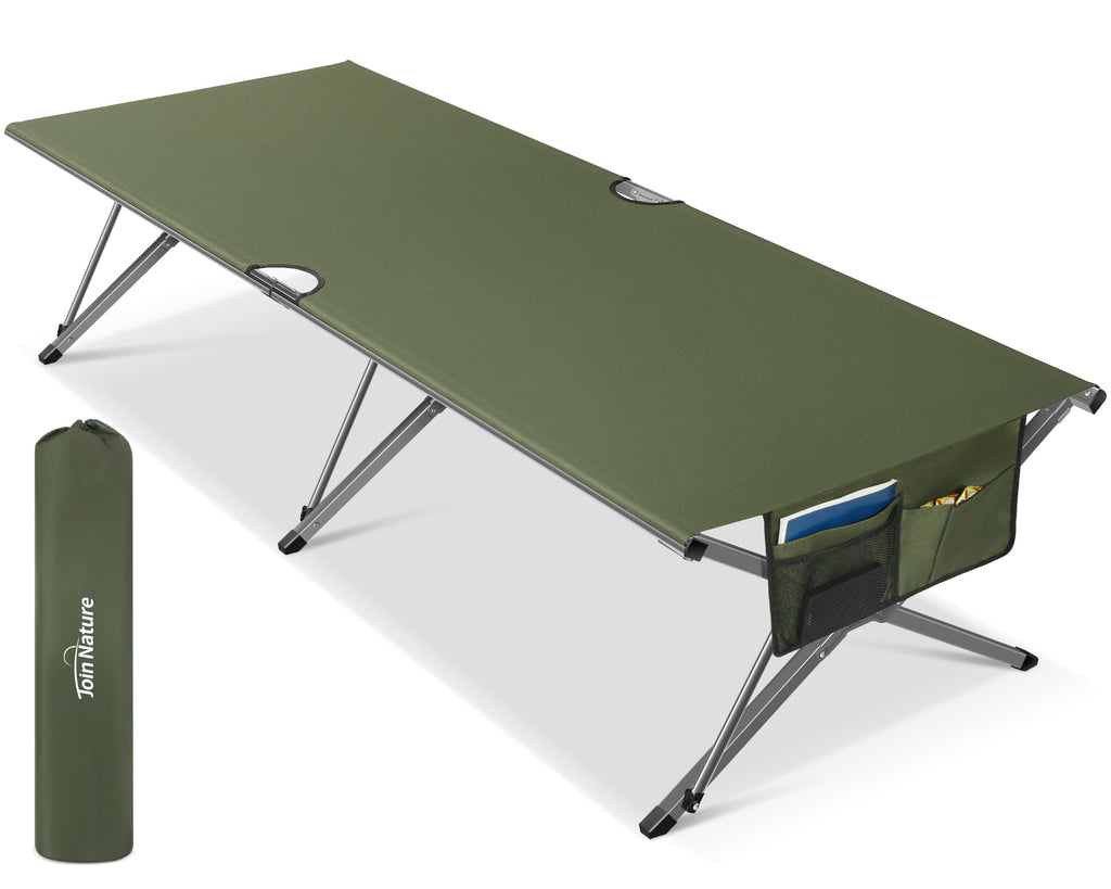 Oversized Folding Camping Cot with Storage Bag E287