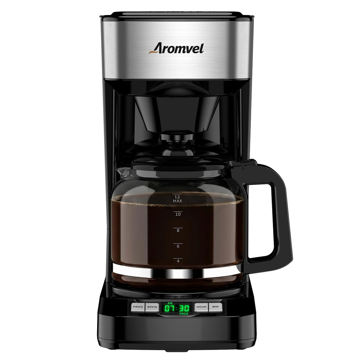 12 Cup Coffee Maker with LED Display Y348543