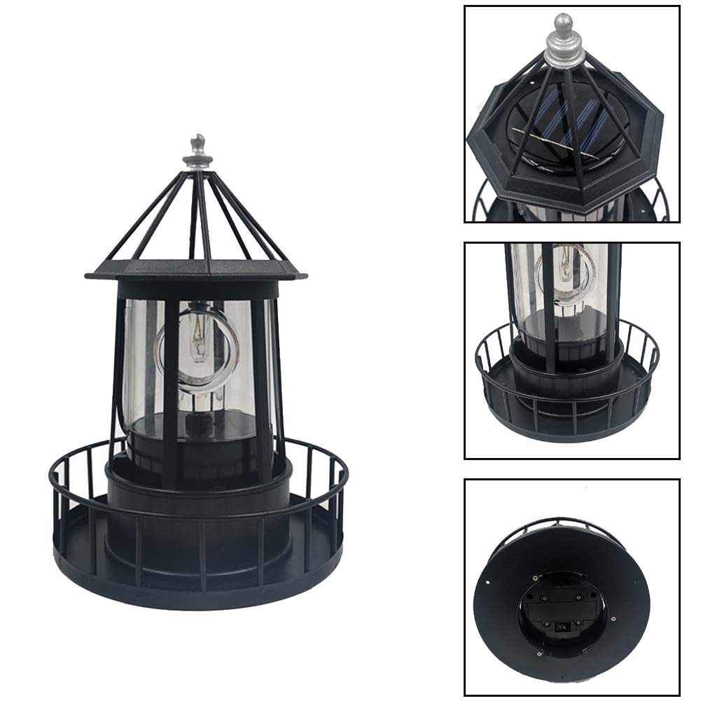 Solar Powered LED Lighthouse K3674