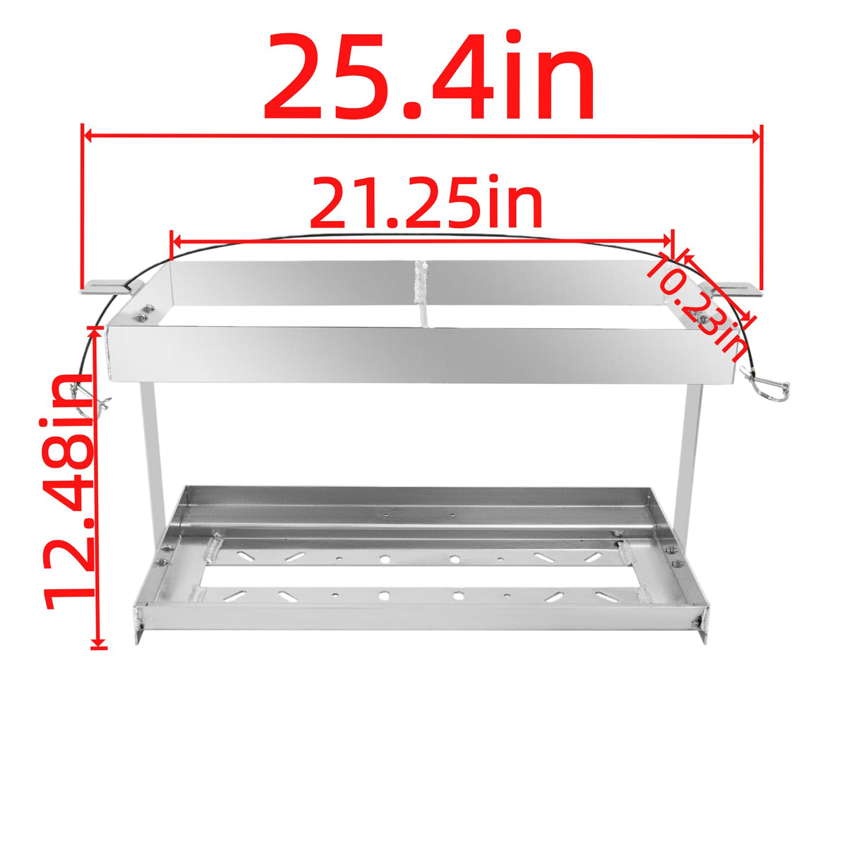 Thickened Fuel Can Holder for 2 5-Gal Gas Cans V556