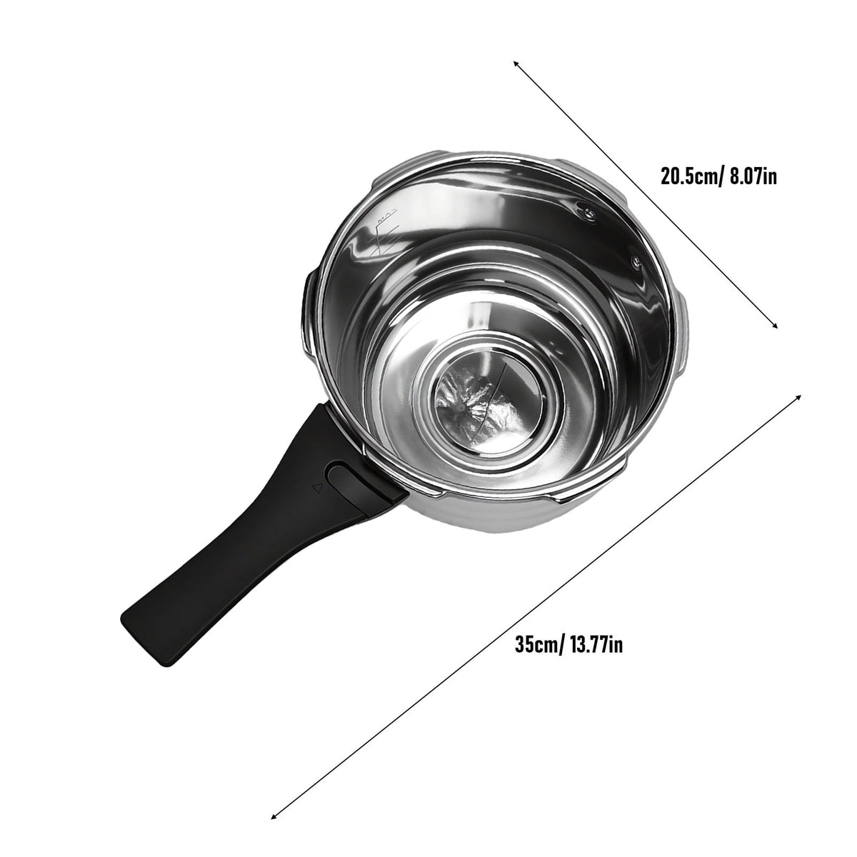 3L Stainless Steel Pressure Cooker A47910
