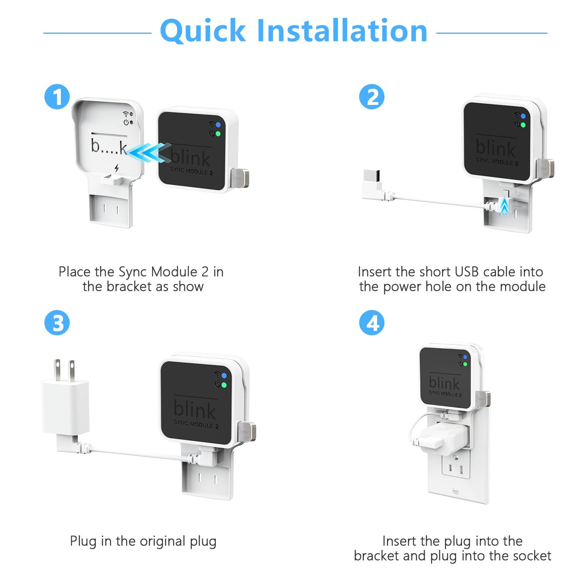 256GB USB Flash Drive with Outlet Wall Mount F2843