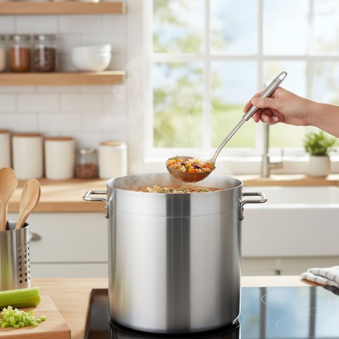 60 qt Aluminum Stock Pot H11686