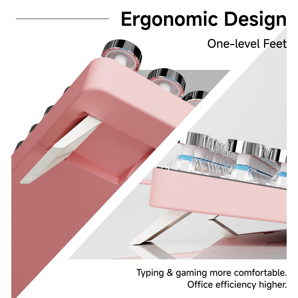 Wired Mechanical Keyboard with White Backlit P3252