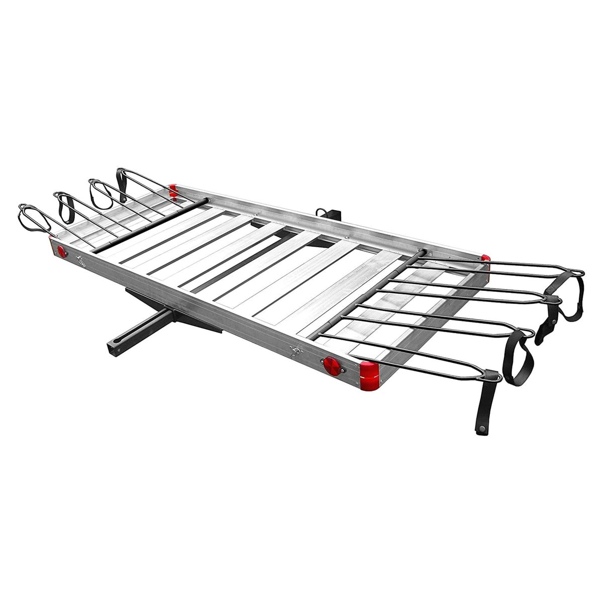 500 lb Aluminum 2-in-1 Hitch Cargo Carrier J6961