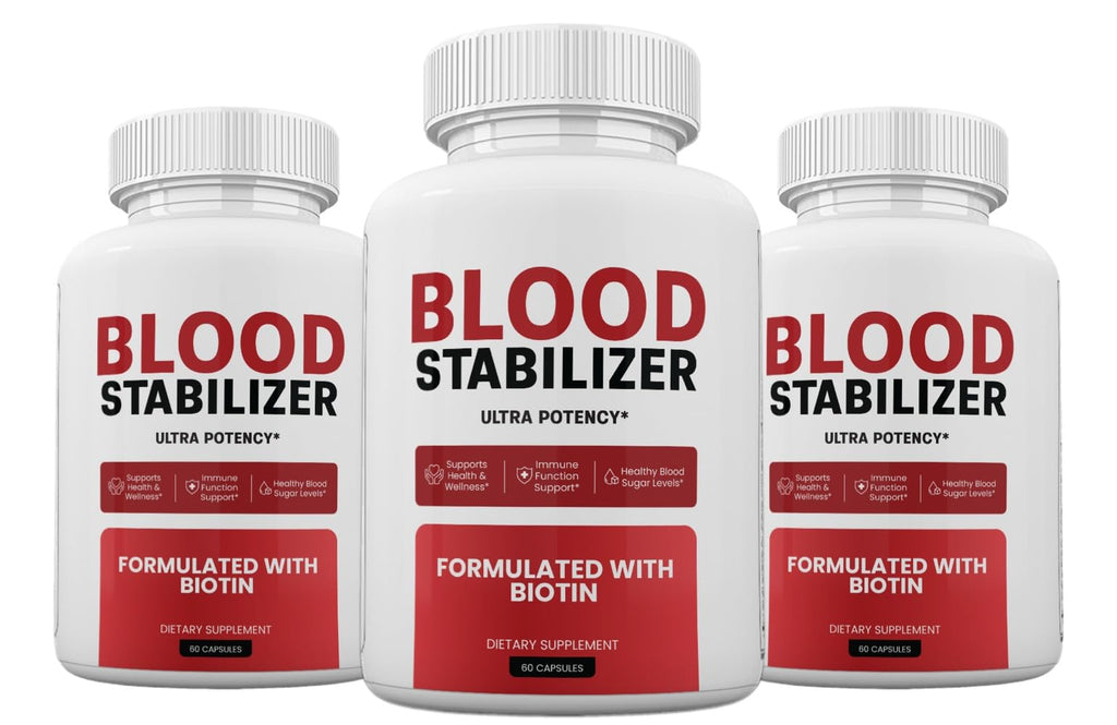 3 Pack 180 Capsules Blood Stabilizer Capsules N371