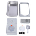Enclosed Stainless Steel Extra Large Cat Litter Box G879558