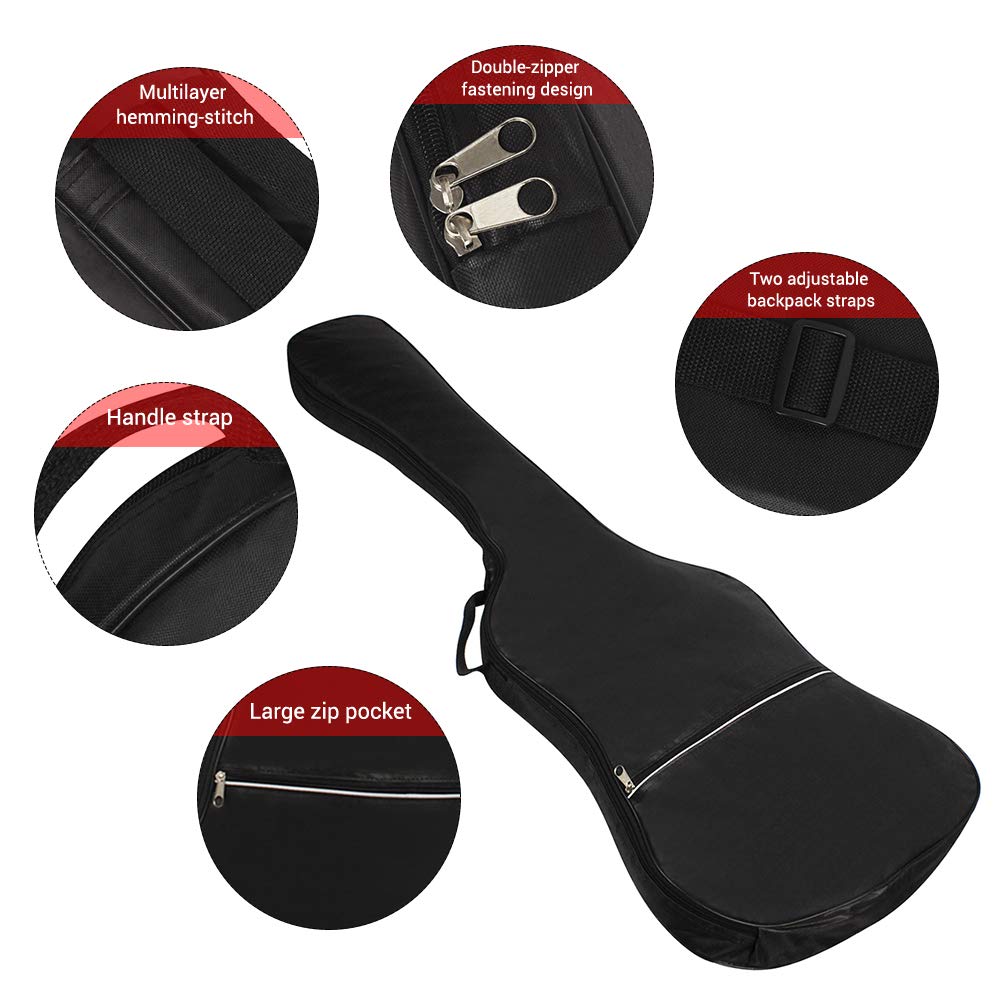 Electric Guitar Bag 600D Oxford Cloth Padded U456