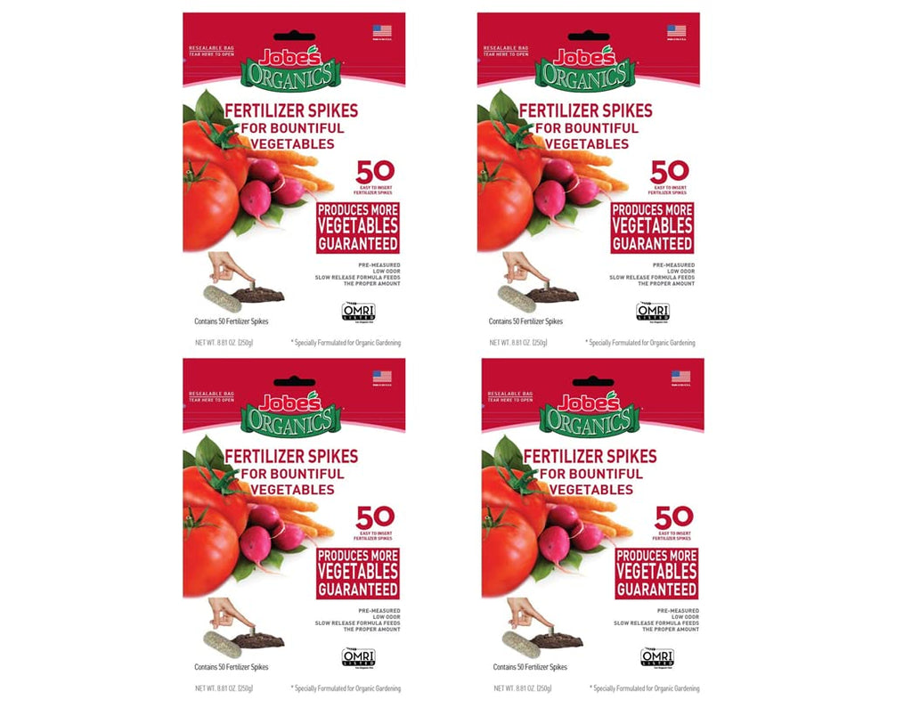 Organic Vegetable & Tomato Fertilizer Spikes, 50 Spikes M5231