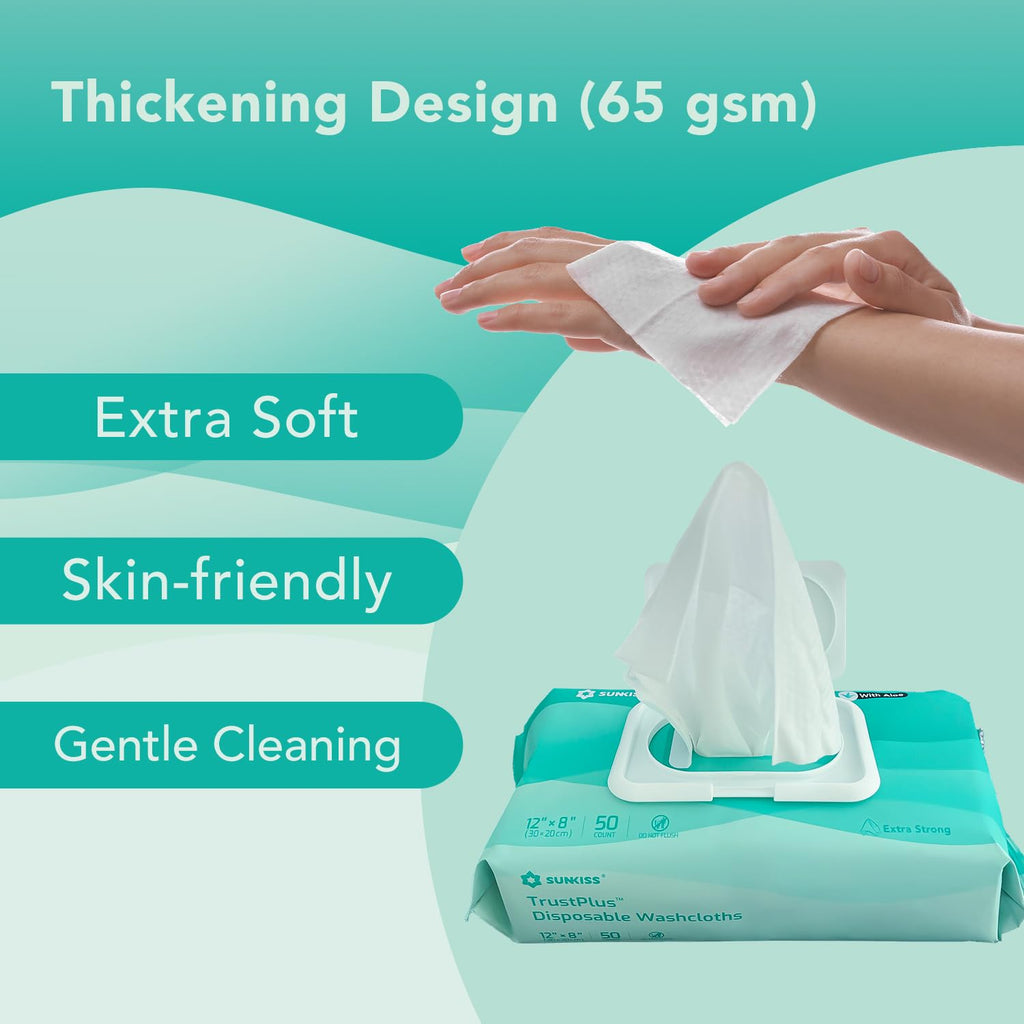 Large Adult Diapers 12 Count & Wet Wipes 200 Count X776
