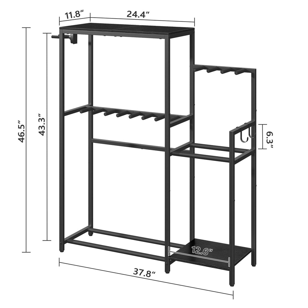 Guitar Stand, Multi-Guitar Rack, AMP Stand, Record Rack R743371