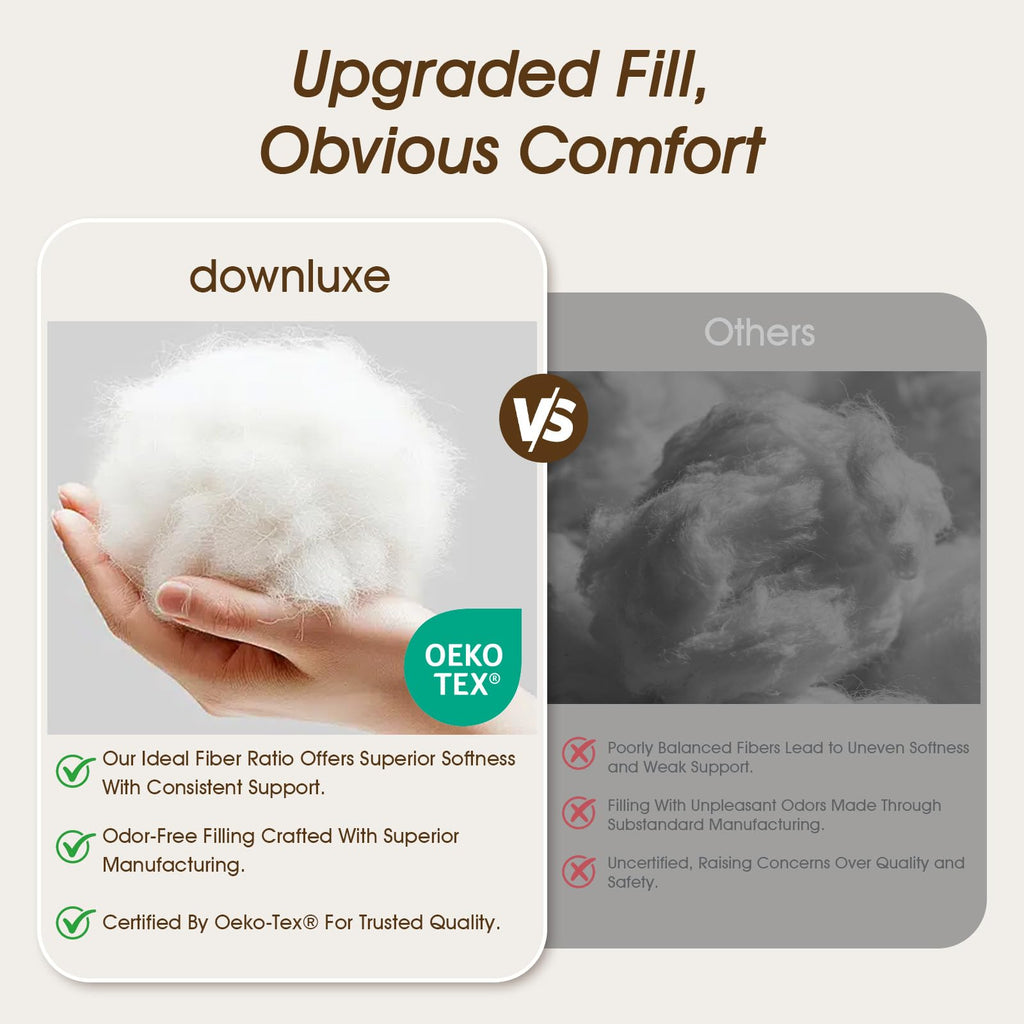 Down Alternative King Size Pillows Set of 2 A566707