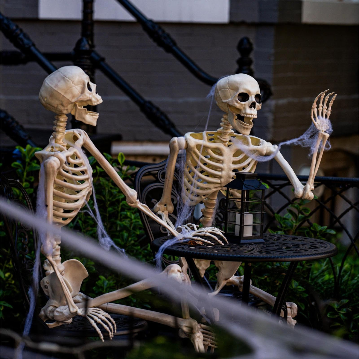6 Pack Halloween Skeletons 3 5.4ft 3 3ft C791577
