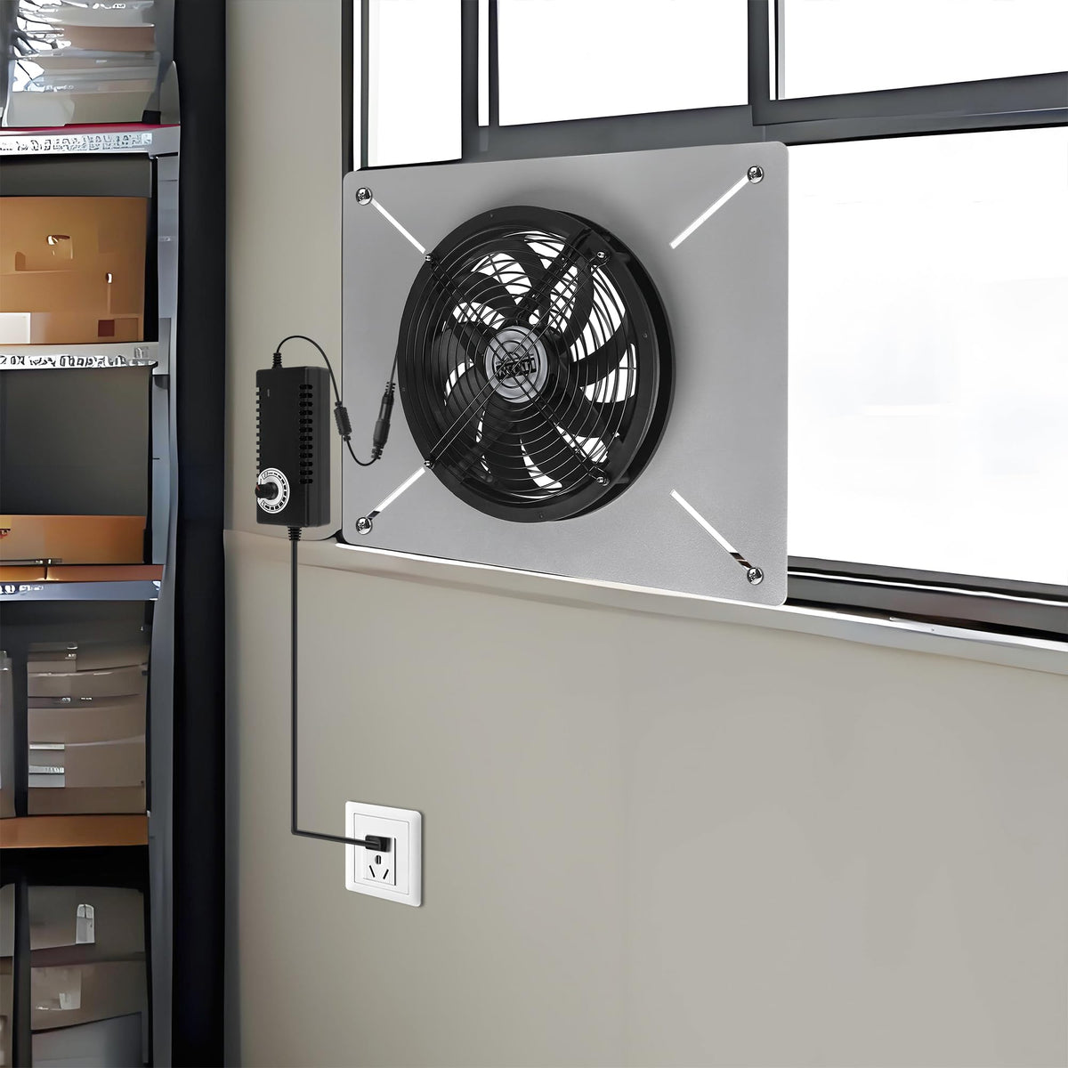 Ultra-thin Stainless Steel Ventilation Fan E6690