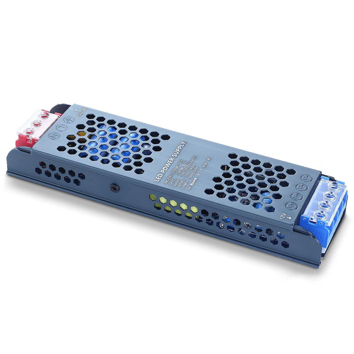 12V 200W Ultra Slim LED Power Supply H50923