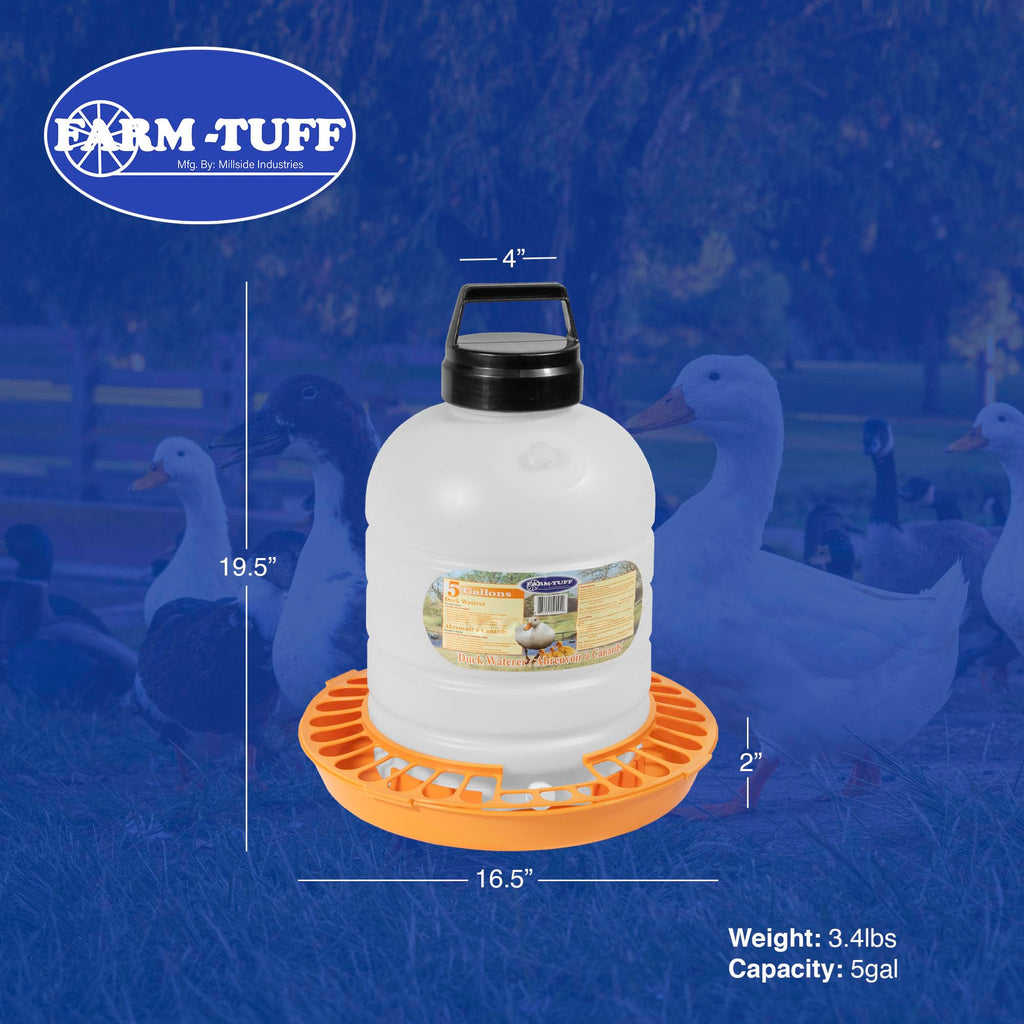 5 Gallon BPA-Free Plastic Poultry Waterer H6851