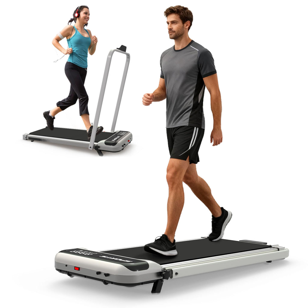 3 in 1 Compact Under Desk Treadmill with Handle Bar A994