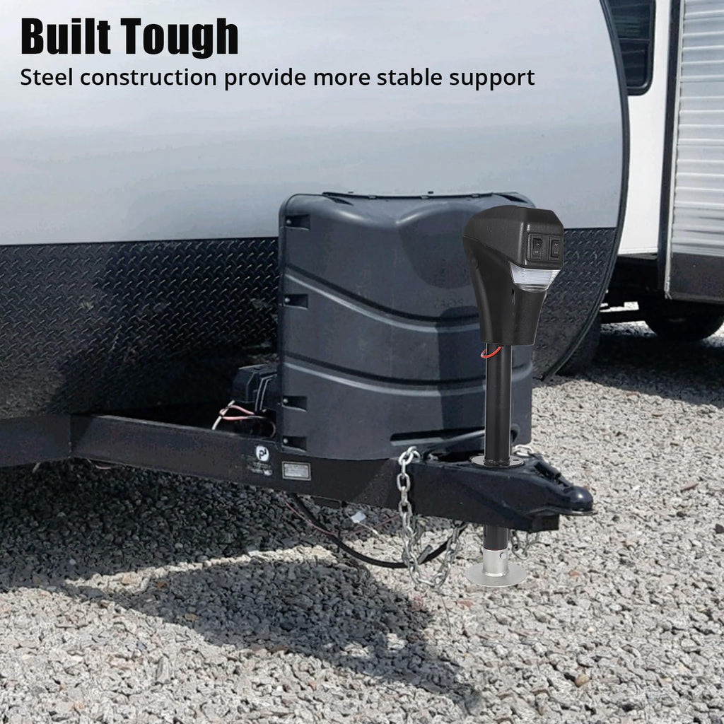 Electric Trailer A-Frame Tongue Jack 3,500 Lbs 18-Inch Stroke 12V DC F183214