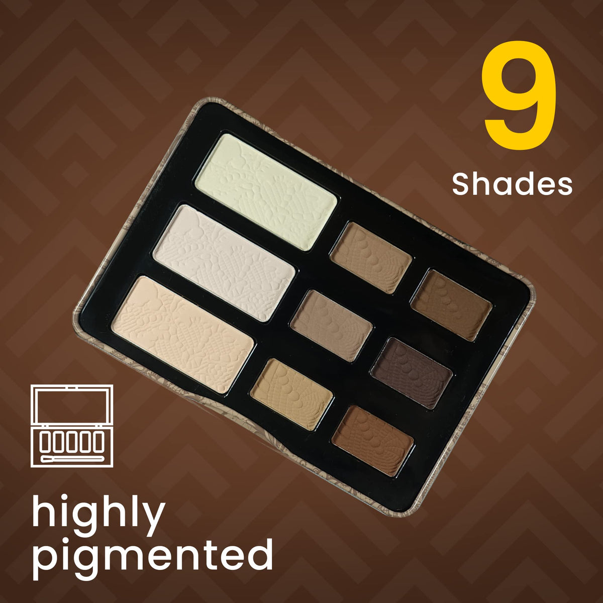 9-Color Matte Eyeshadow Palette Q927279