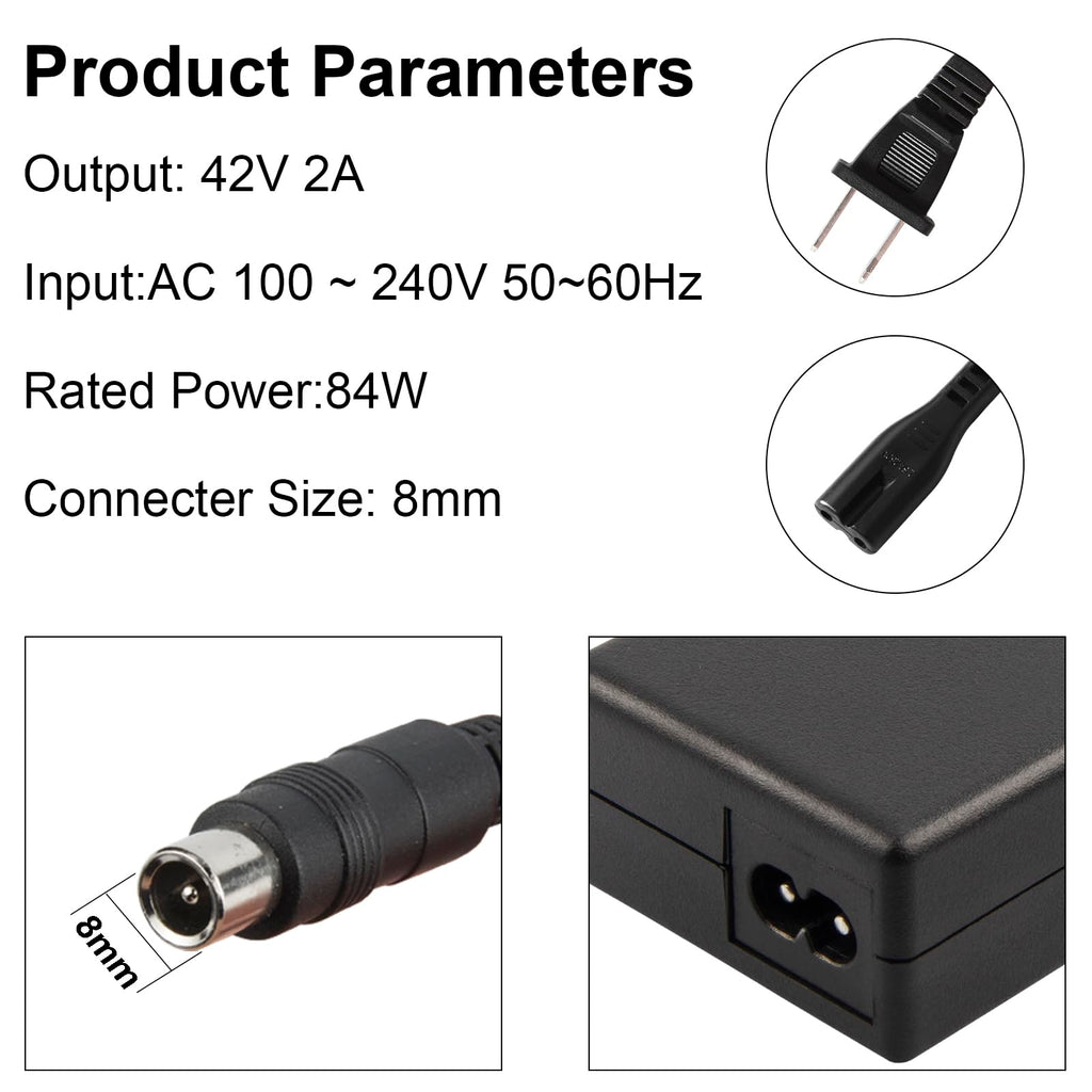 42V 2A Electric Scooter Charger W5944