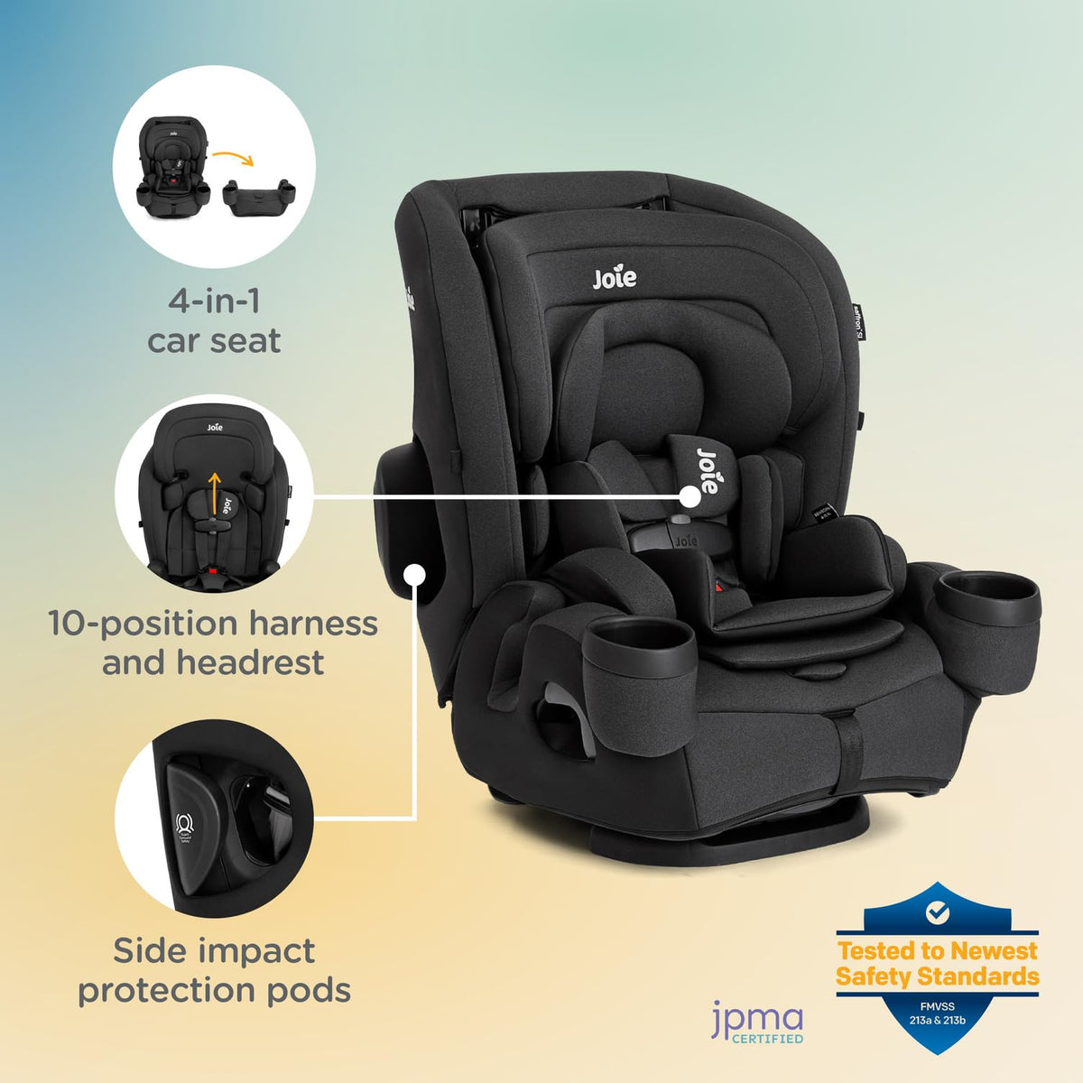 4-in-1 Convertible Car Seat L5937