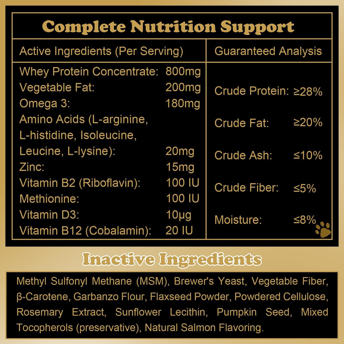 High Calorie Dog Chews 100 Ct K41544
