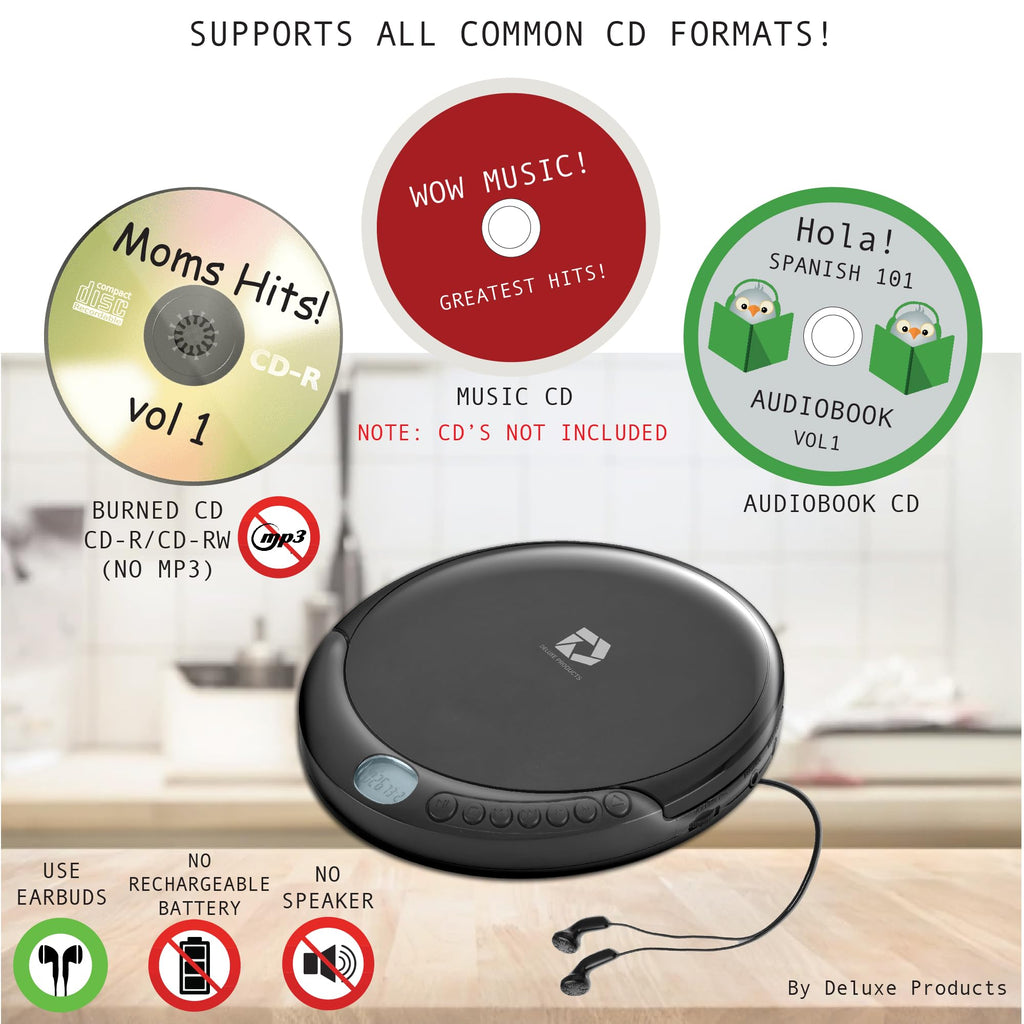Portable CD Player with 60 Second Anti Skip Y295