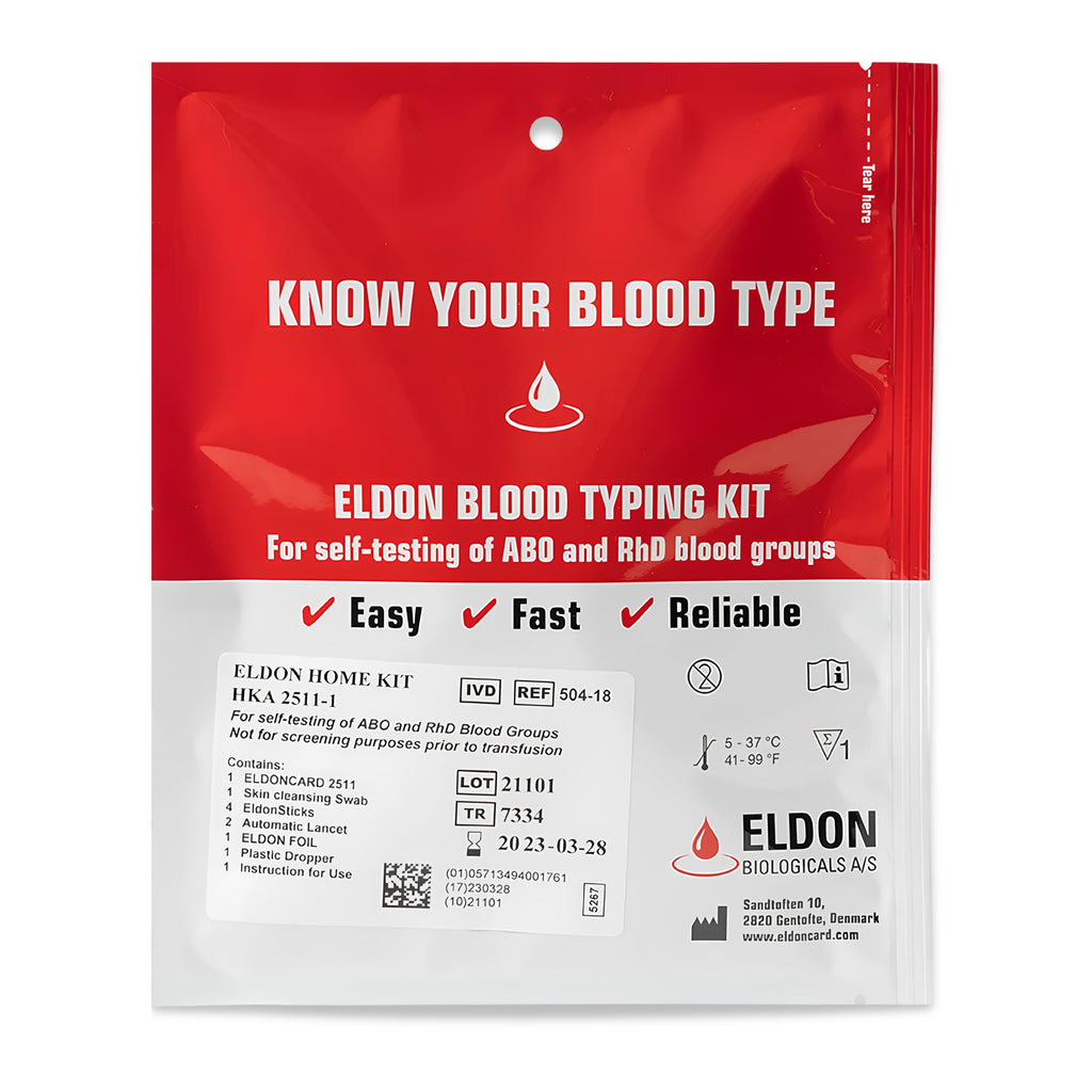 Home Blood Typing Kit 7 Kits T983091