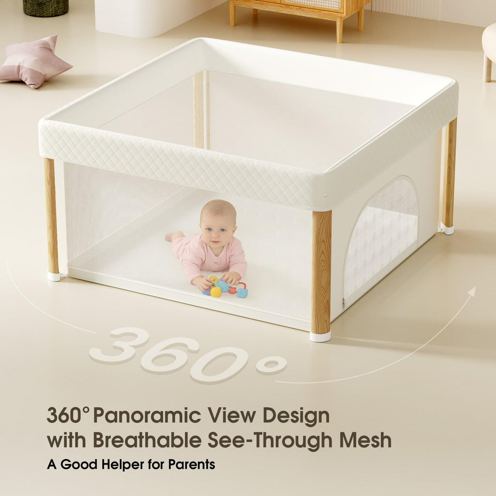 Foldable Baby Playpen with Storage Bag Z7313