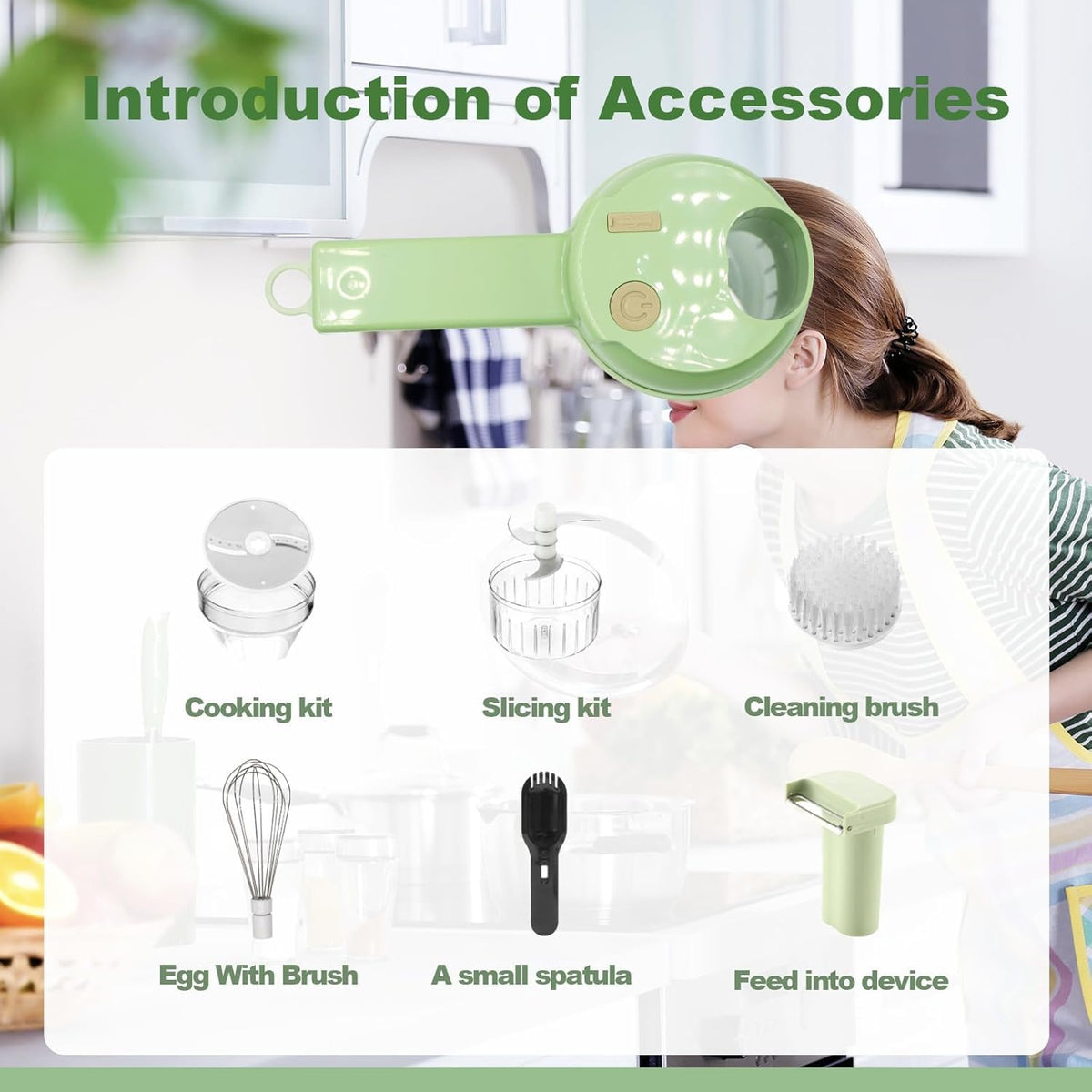 Portable Wireless Electric Vegetable Chopper J63644