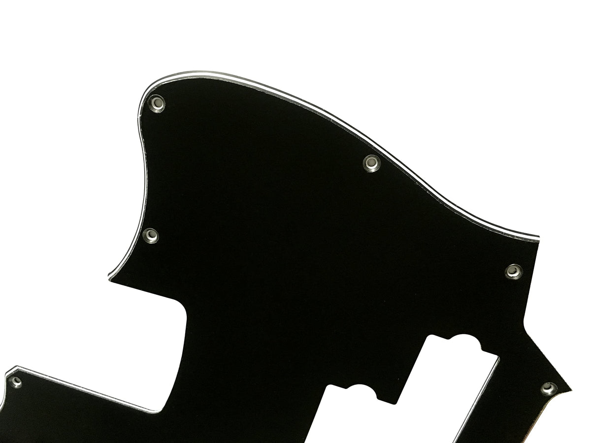 3 Ply Black Guitar Pickguard H583