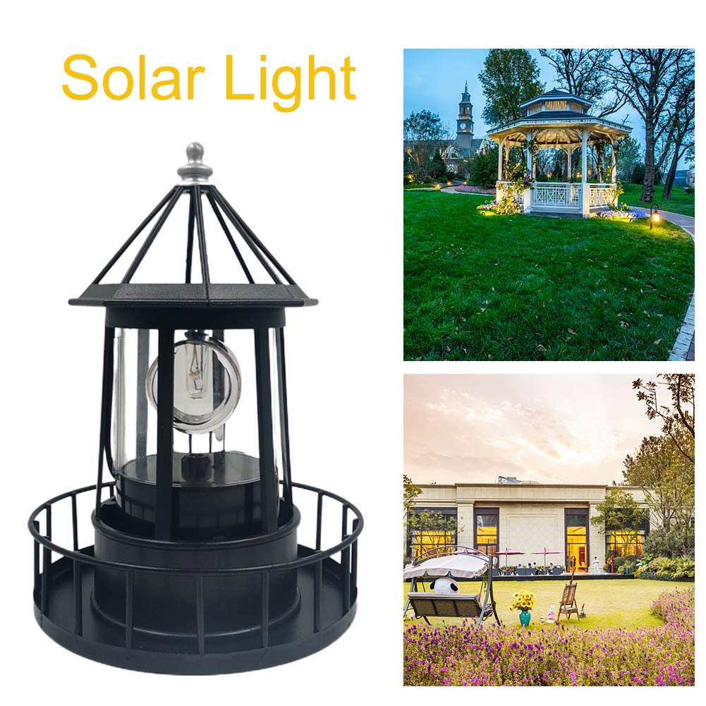 Solar Powered LED Lighthouse K3674