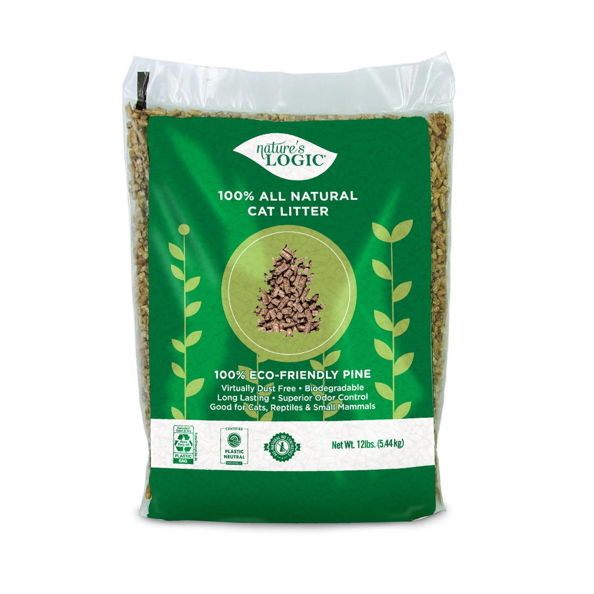 Pine Pellet Cat Litter 12 lb A119578