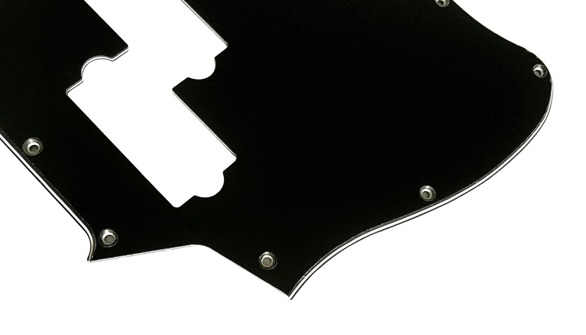 3 Ply Black Guitar Pickguard H583