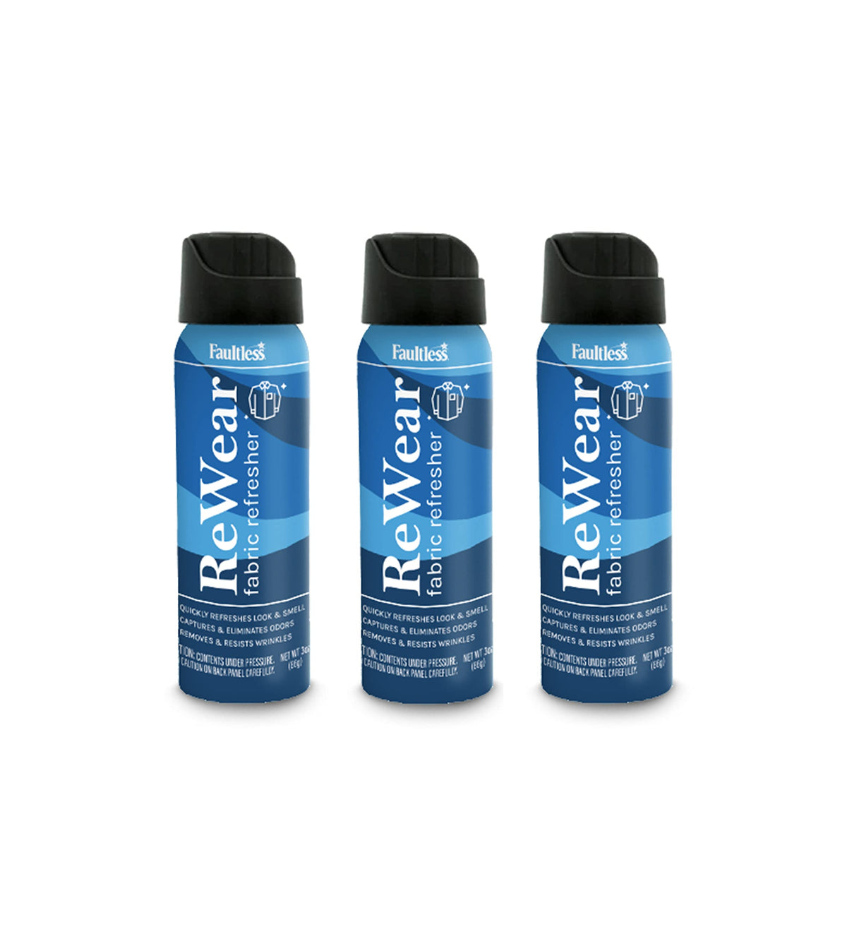Dry Wash Spray for Clothing 3oz Mini 3 Pack F413200