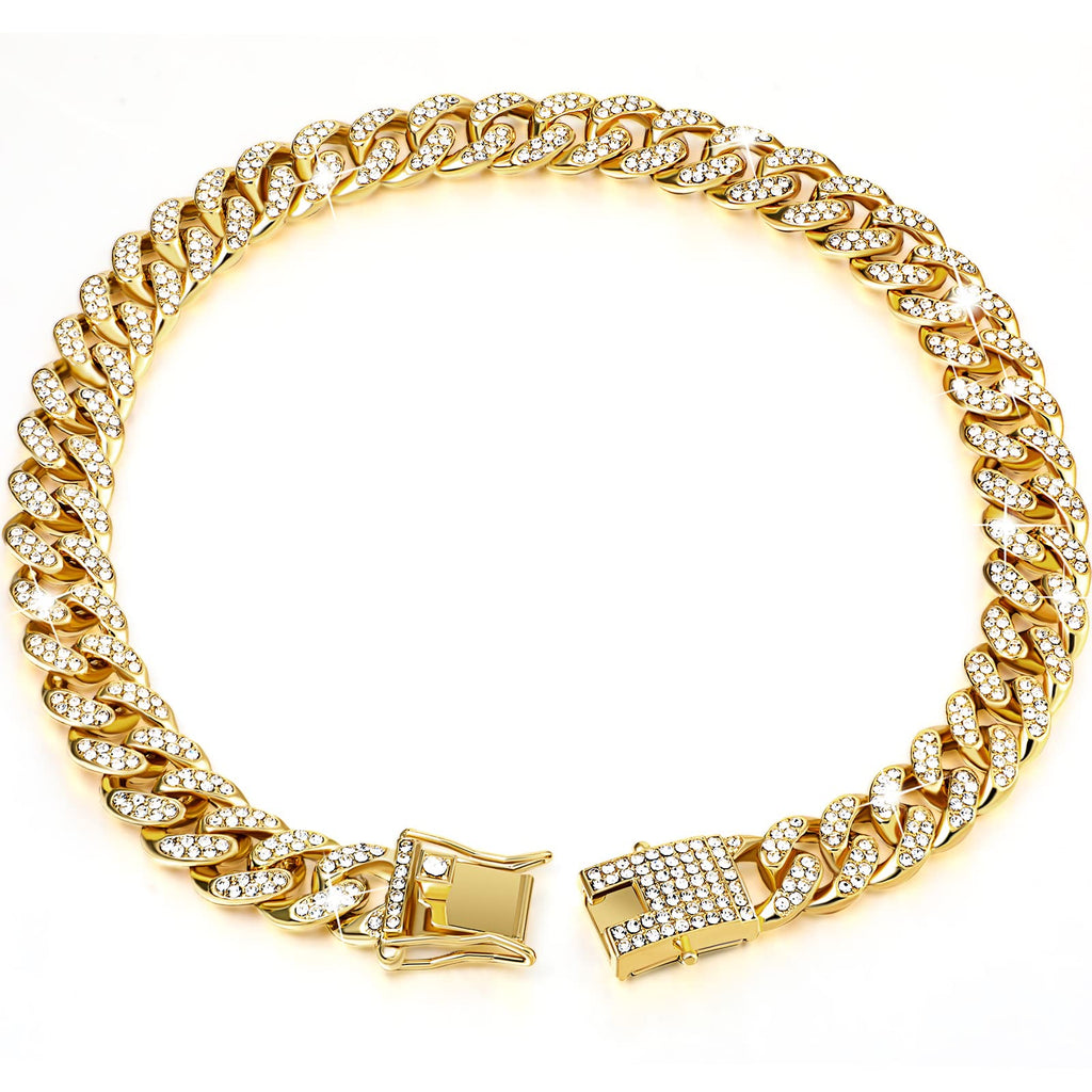 Gold 8 Inch Dog Collar W483869