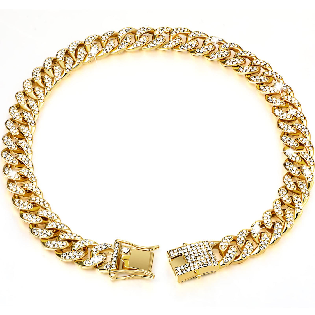 Gold 8 Inch Dog Collar W483869