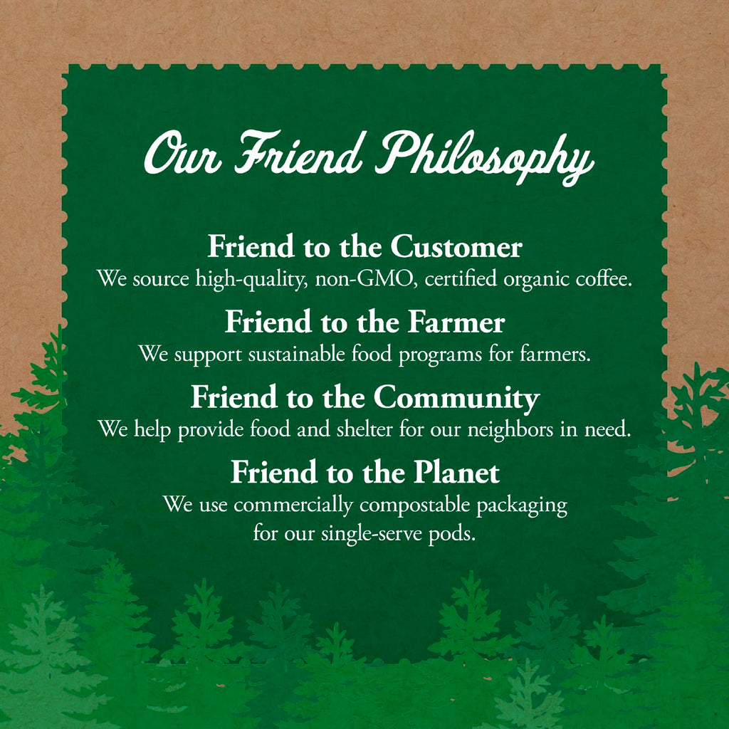 Organic Medium Roast Compostable Coffee Pods, 10CT W170140