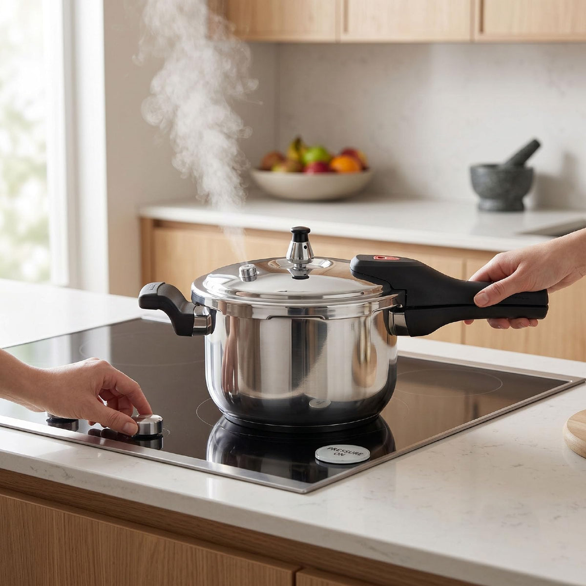3L Stainless Steel Pressure Cooker A47910
