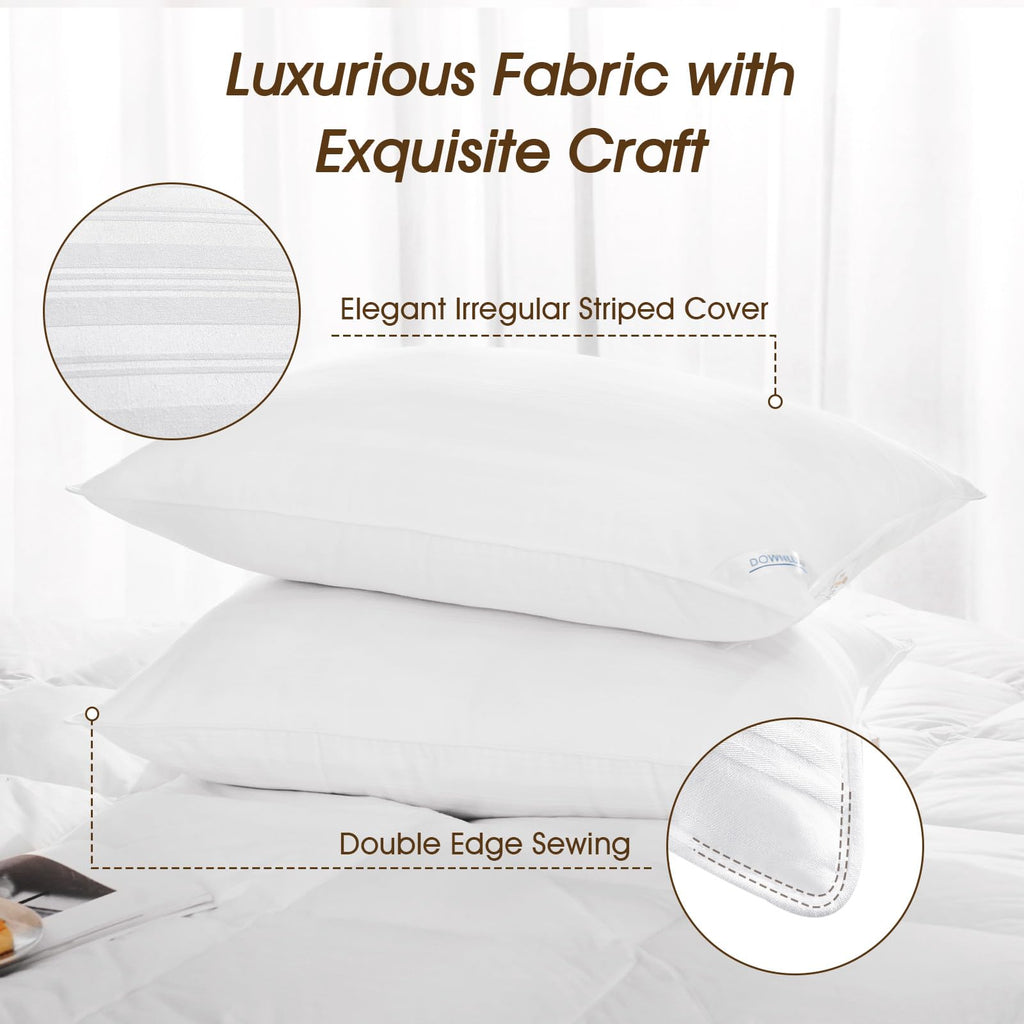 Down Alternative King Size Pillows Set of 2 A566707