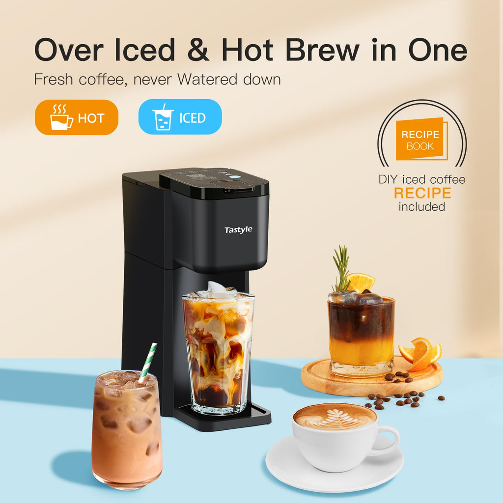 Mini Single Serve Hot and Iced Coffee Maker W363