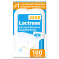 Lactrase Tablet Dispenser 3,300 FCC Lactase Units 100 Pills X438
