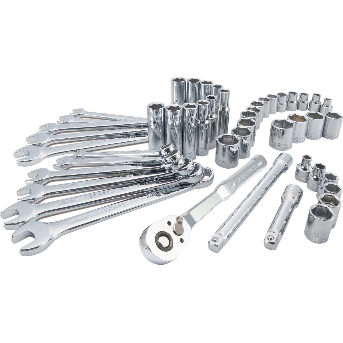 3/8 Inch Drive 47 Piece Mechanics Tool Set I737017