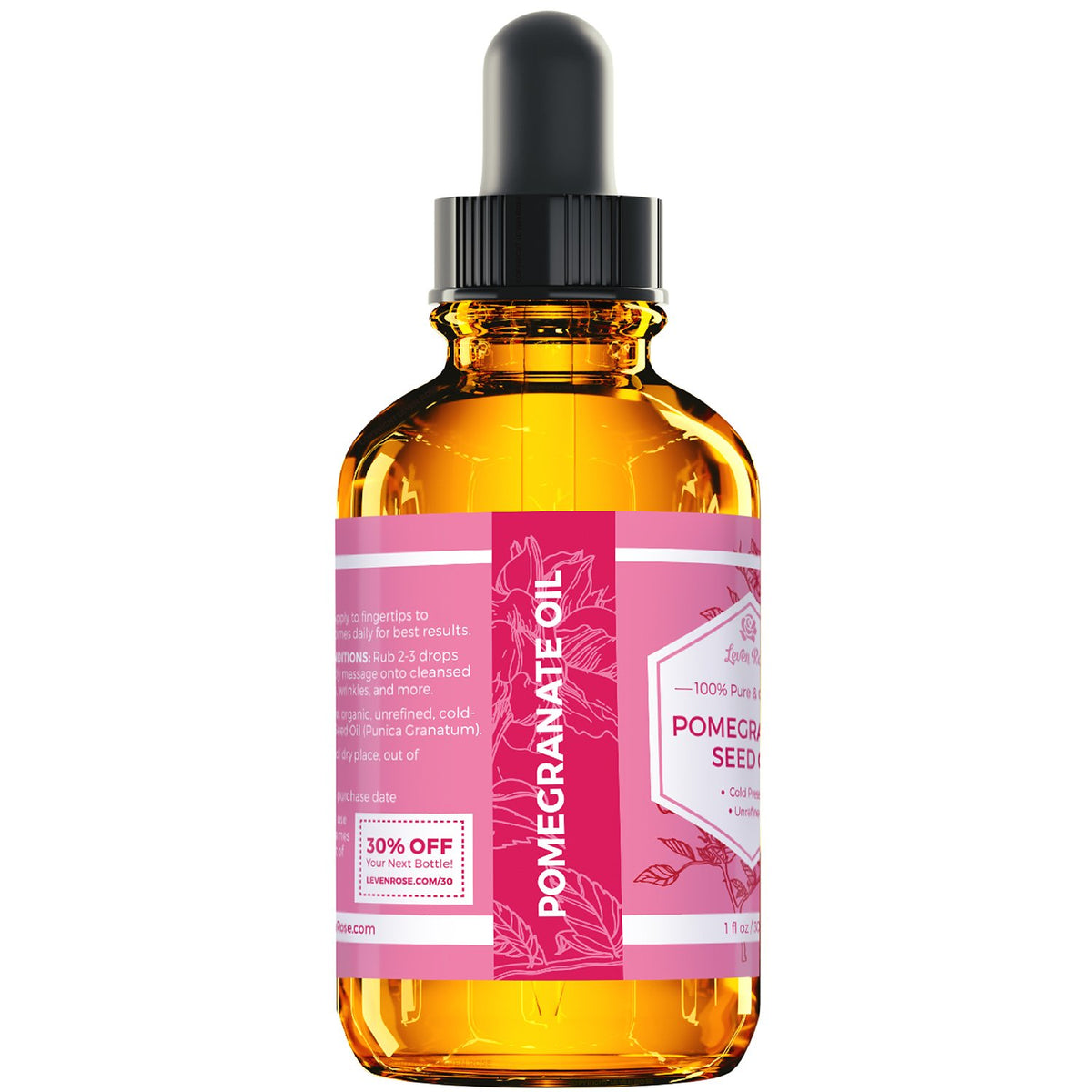 Organic Pomegranate Seed Oil 1 oz N640