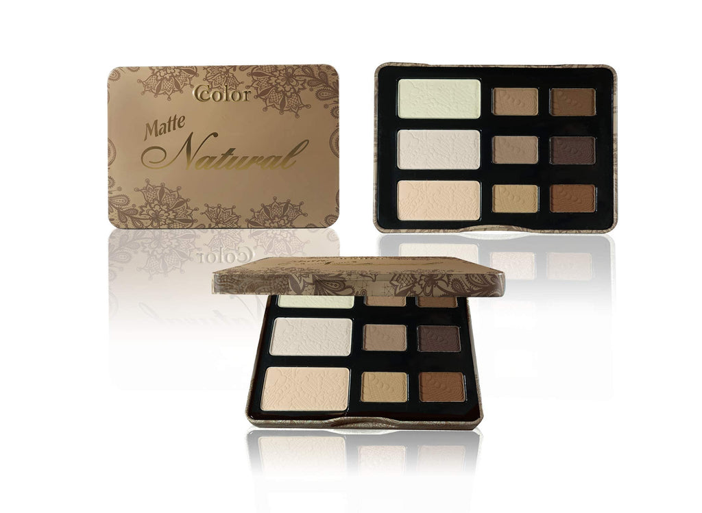 9-Color Matte Eyeshadow Palette Q927279